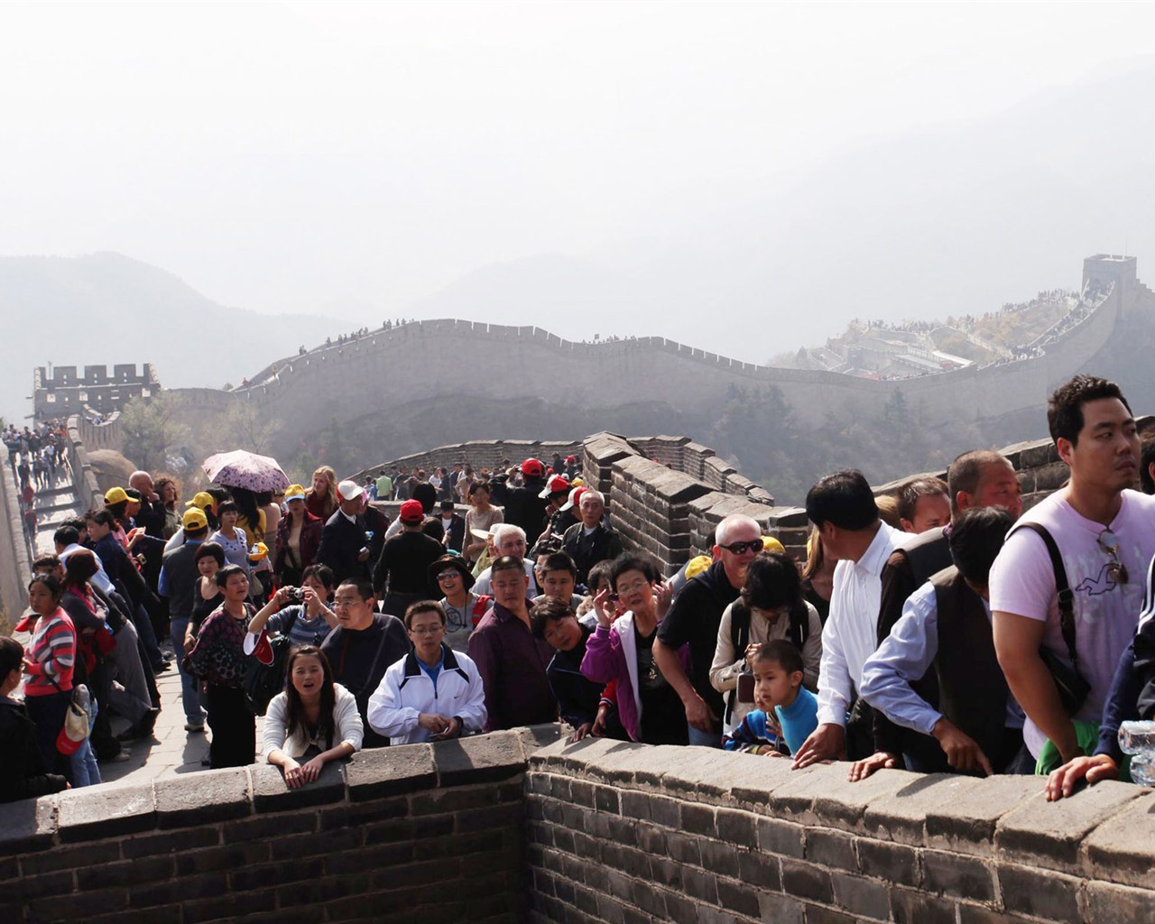 Beijing Tour - Gran Muralla Badaling (obras GGC) #2 - 1280x1024