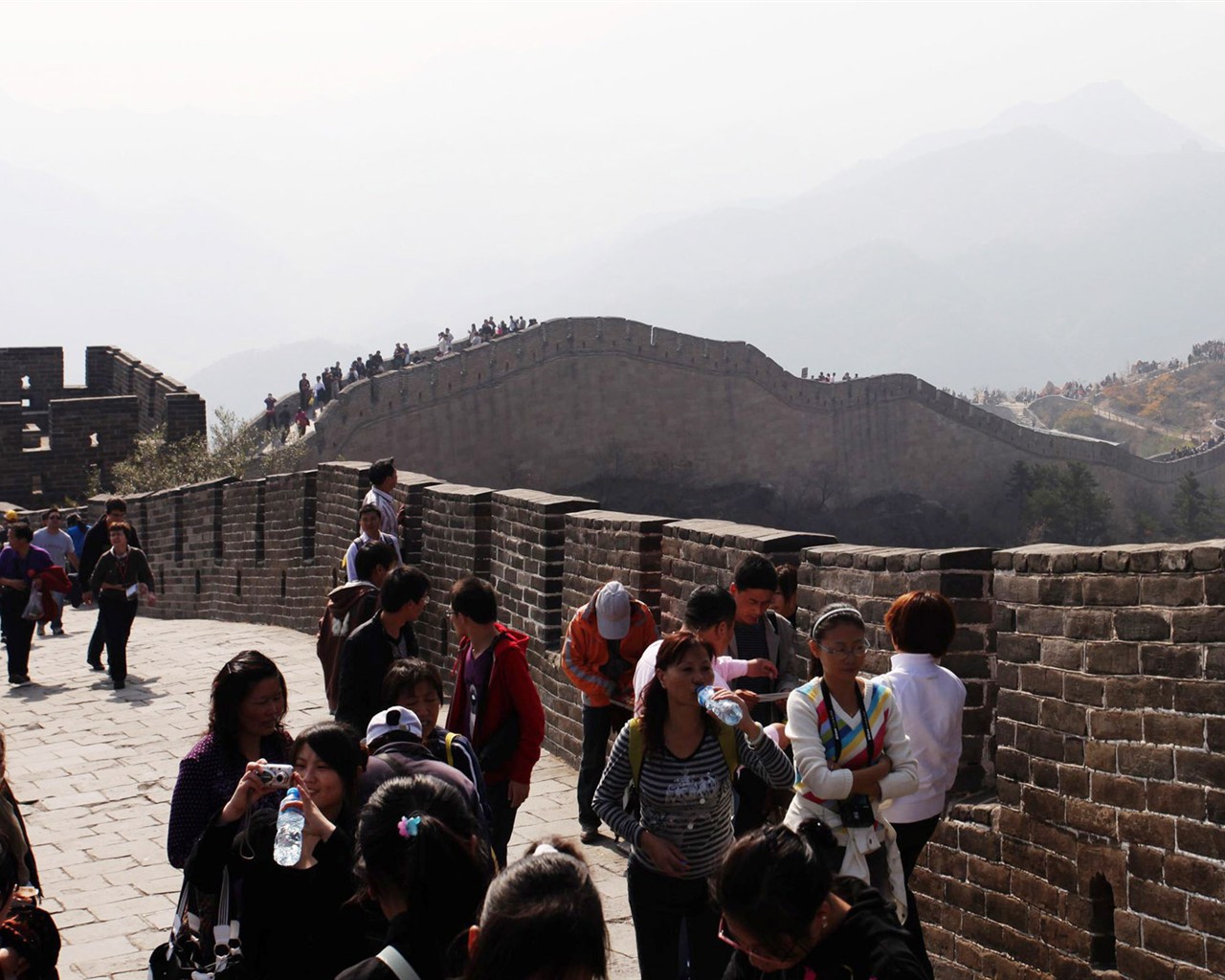 Beijing Tour - Grande Muraille de Badaling (œuvres GGC) #6 - 1280x1024