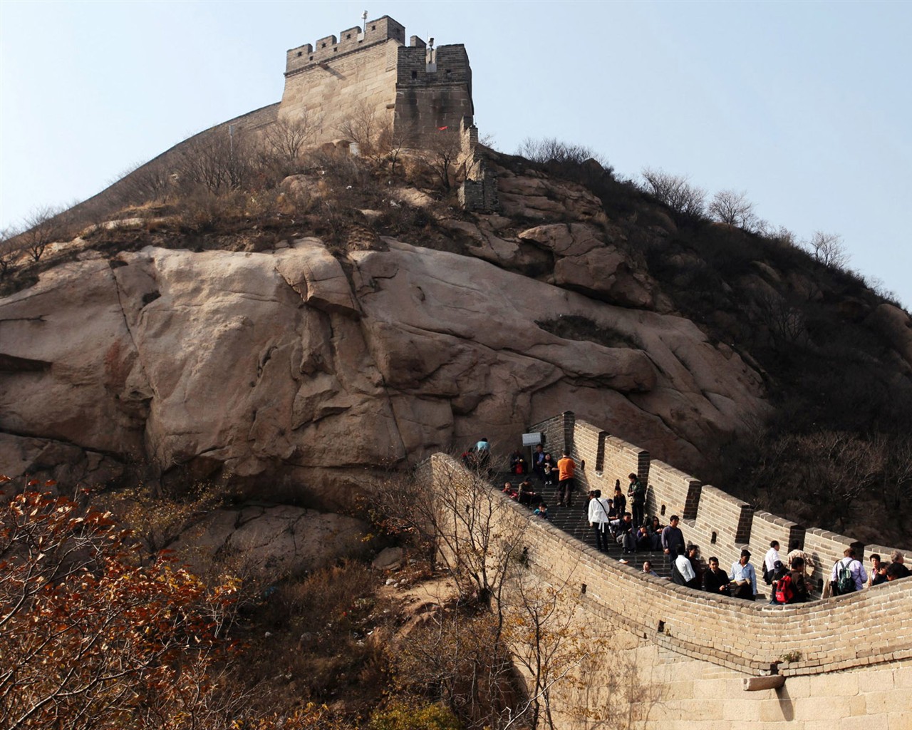 Beijing Tour - Gran Muralla Badaling (obras GGC) #8 - 1280x1024
