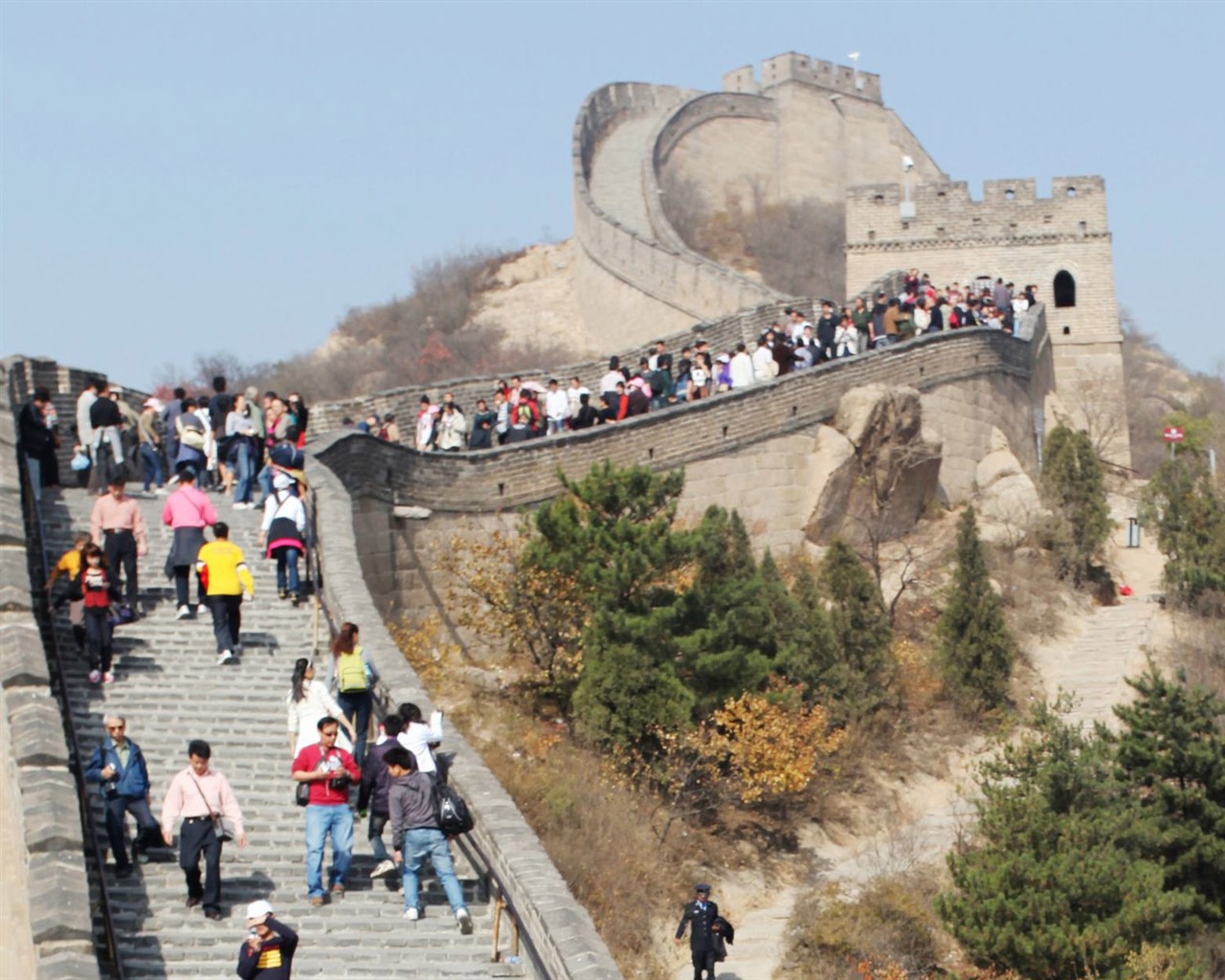 Beijing Tour - Gran Muralla Badaling (obras GGC) #10 - 1280x1024