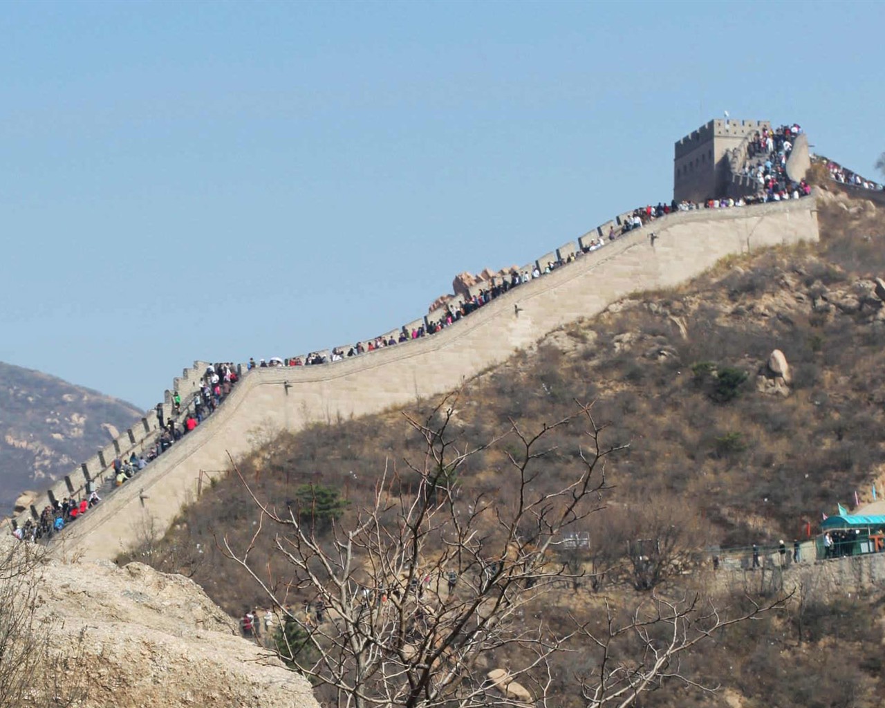 Beijing Tour - Grande Muraille de Badaling (œuvres GGC) #12 - 1280x1024