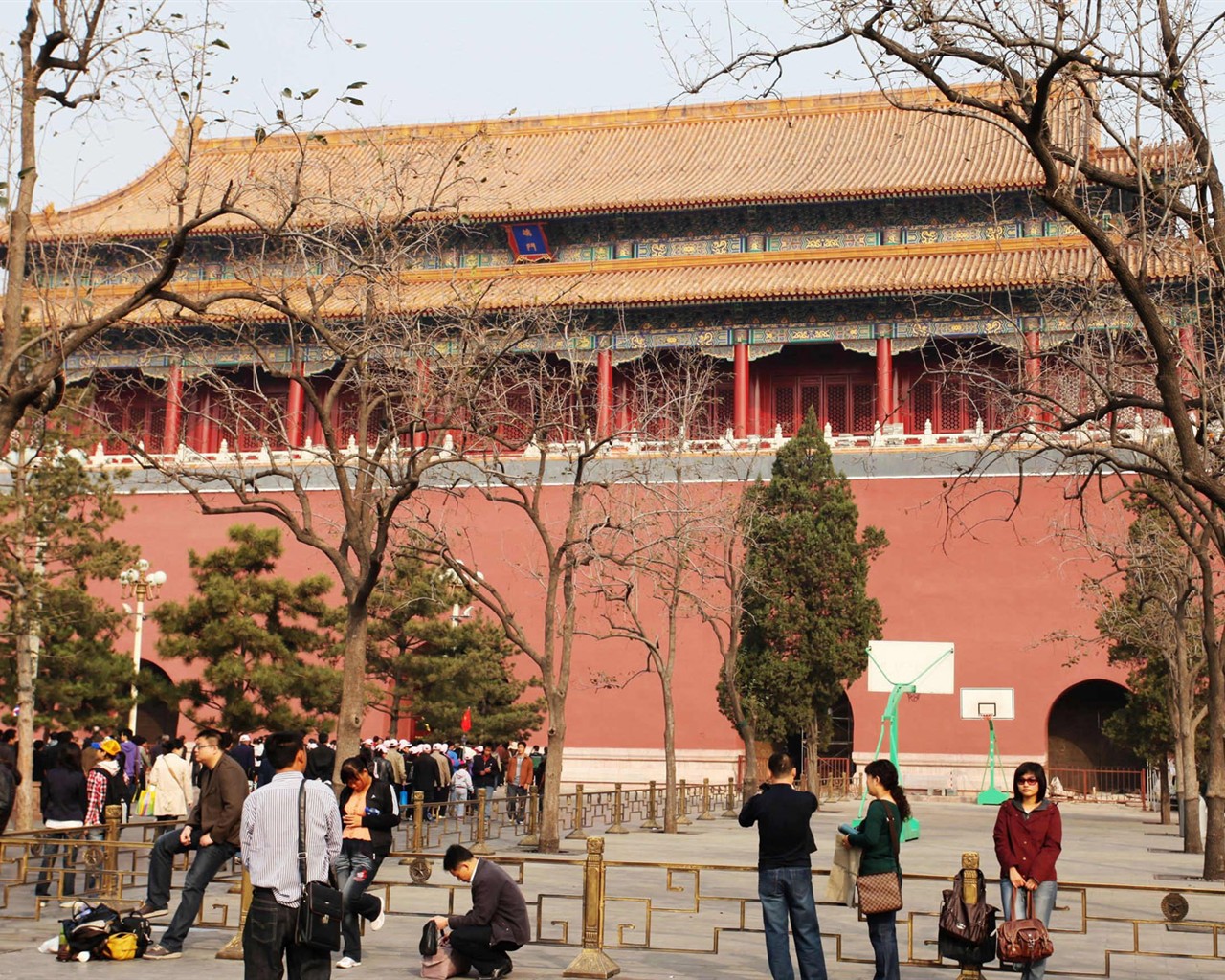 prohlídka Pekingu - na náměstí Nebeského klidu (GGC práce) #2 - 1280x1024