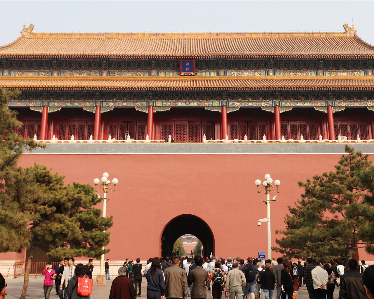 Тур Пекин - на площади Тяньаньмэнь (GGC работ) #4 - 1280x1024