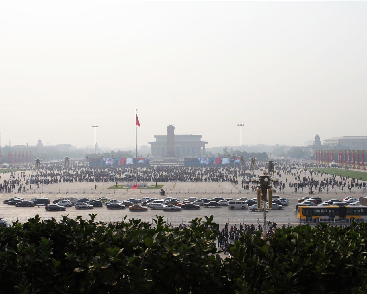 Тур Пекин - на площади Тяньаньмэнь (GGC работ) #9 - 1280x1024