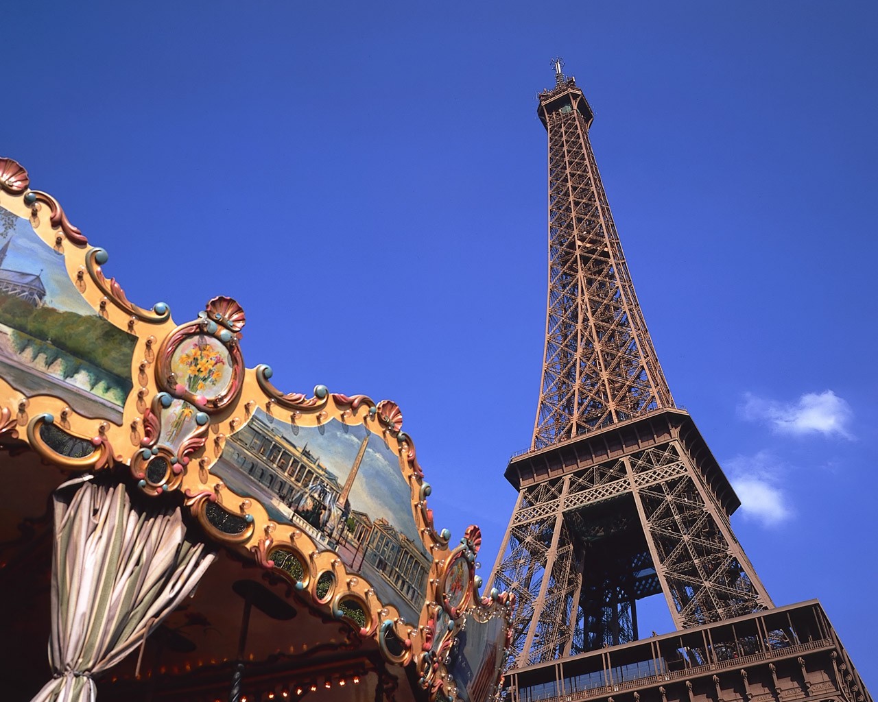 Paříž, nádherné scenérie tapety #1 - 1280x1024