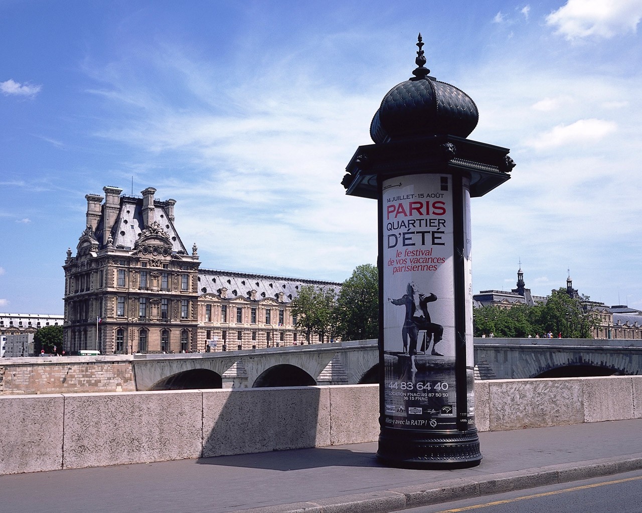 美丽的巴黎风光壁纸17 - 1280x1024