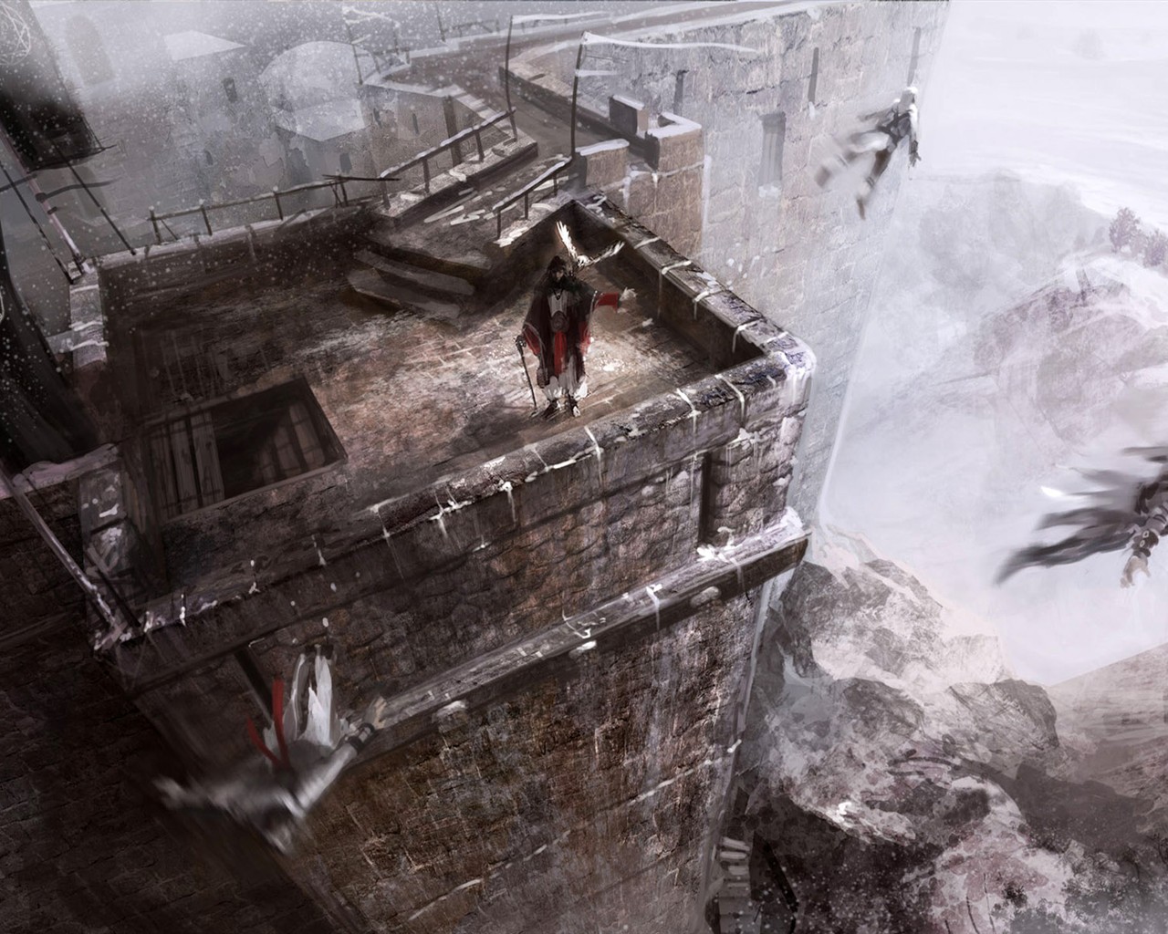 Assassin's Creed fond d'écran de jeux HD #4 - 1280x1024