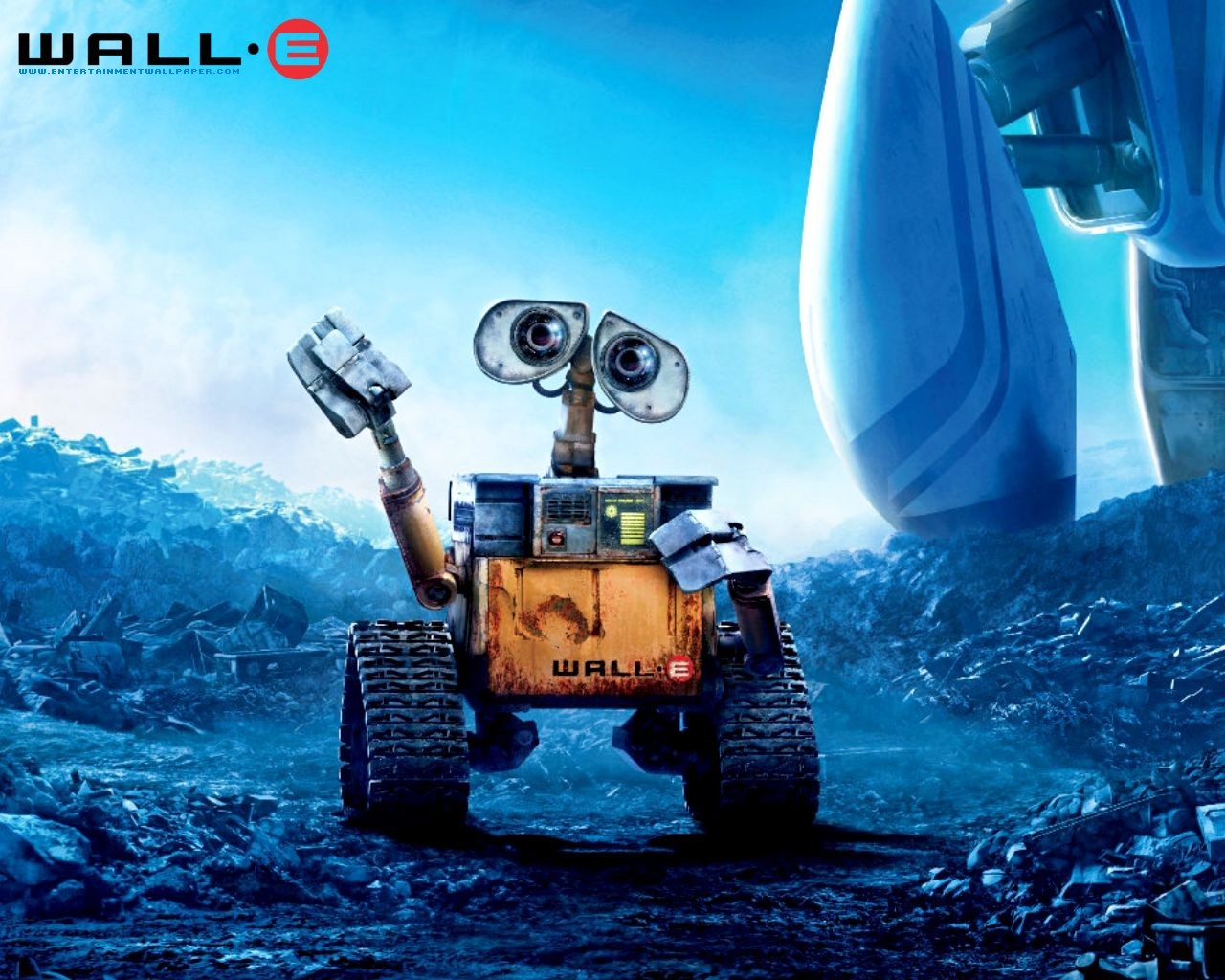 WALL E Robot historia de fondo de pantalla #17 - 1280x1024