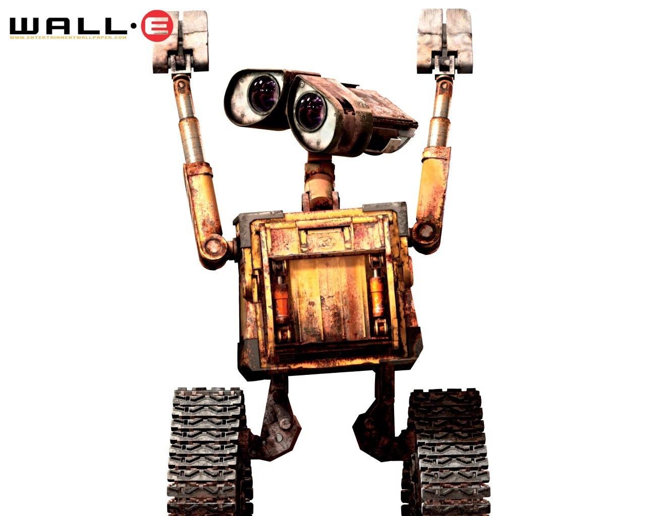 WALL E Robot historia de fondo de pantalla #21 - 1280x1024