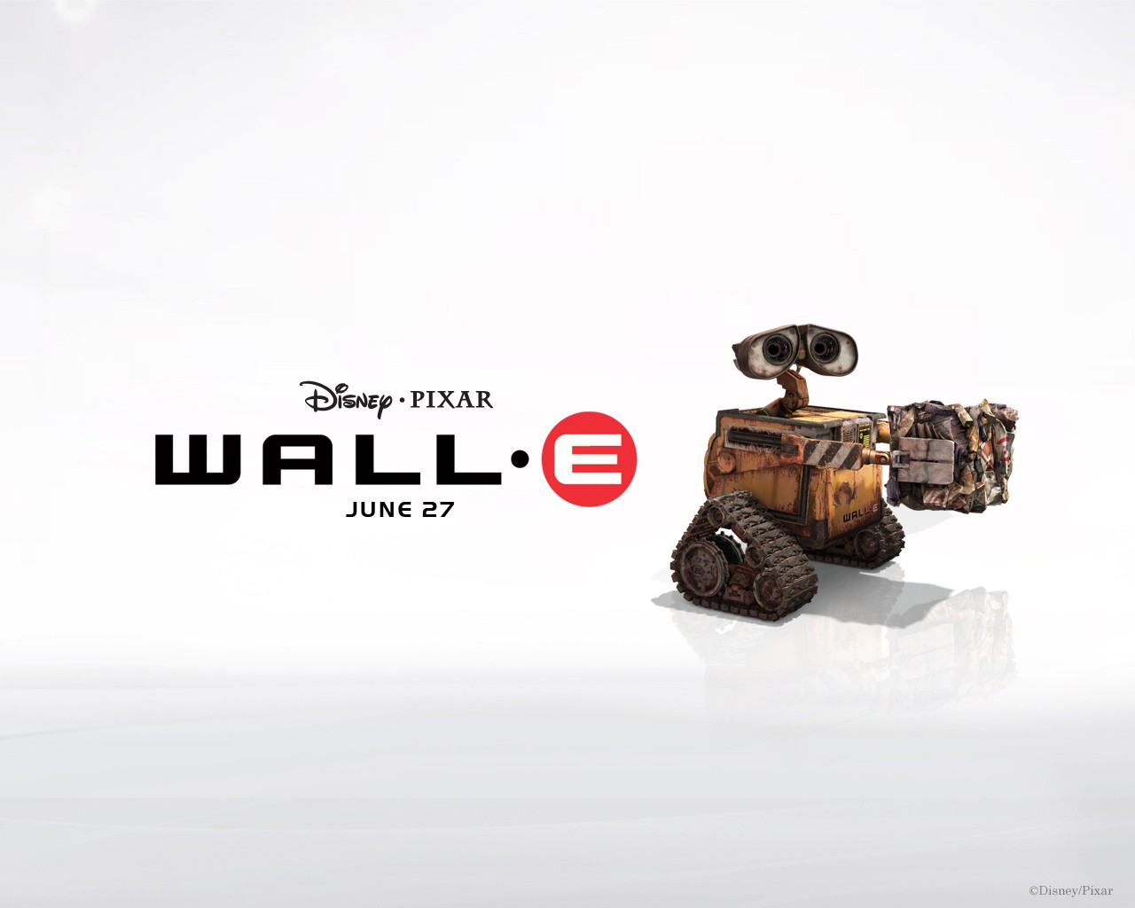 WALL E Robot historia de fondo de pantalla #23 - 1280x1024