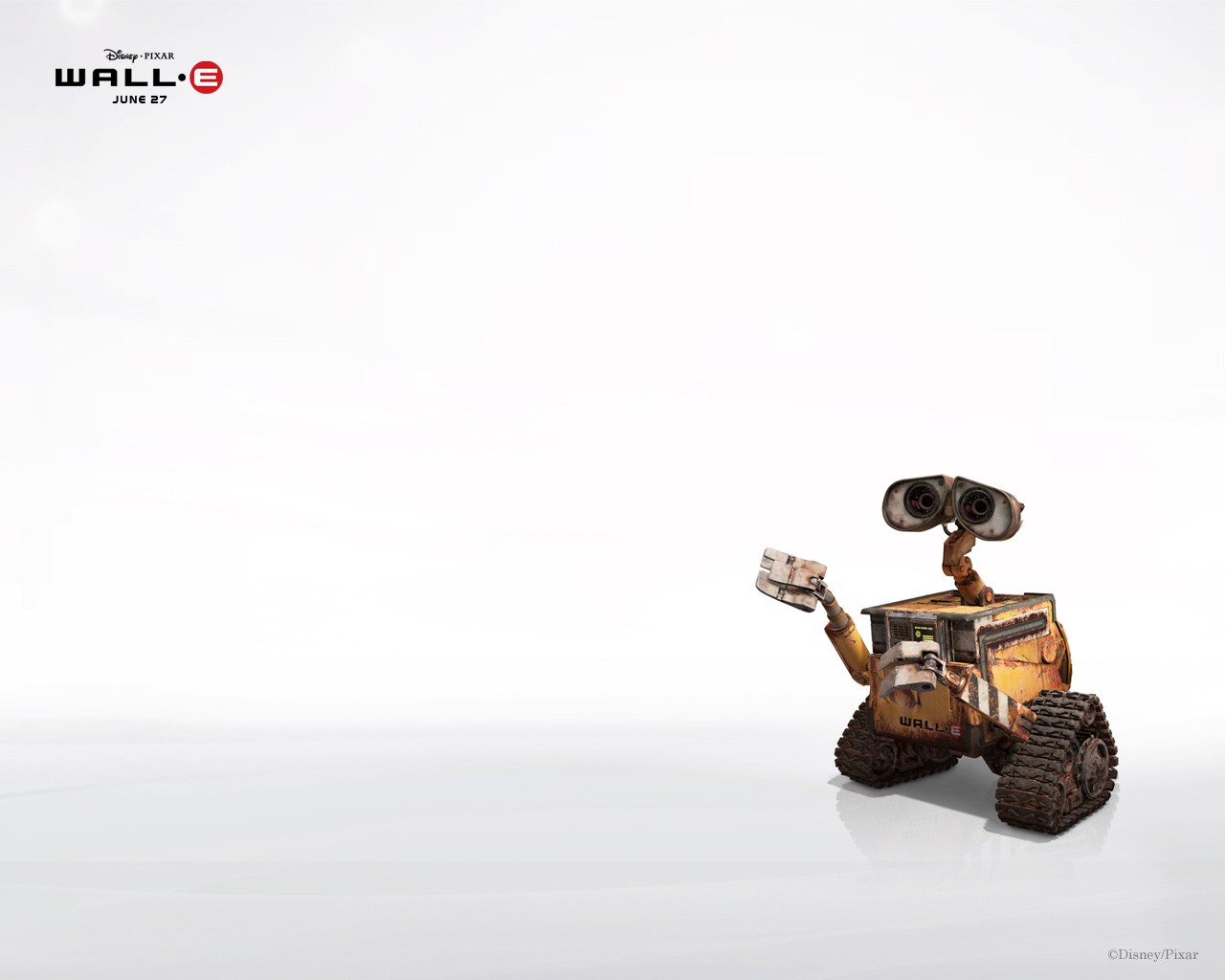 WALL E Robot historia de fondo de pantalla #25 - 1280x1024