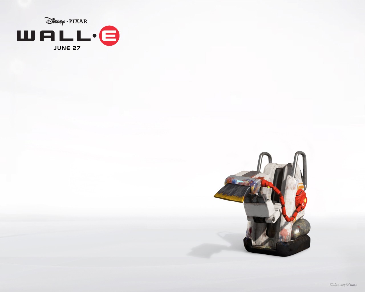 WALL E Robot historia de fondo de pantalla #30 - 1280x1024