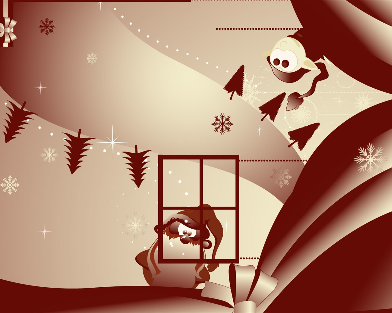 Tema de Navidad Fondos de pantalla de alta definición (1) #30 - 1280x1024