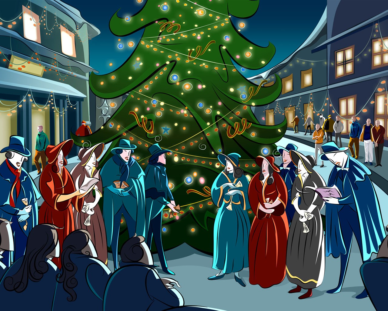 Christmas Theme HD Wallpapers (2) #26 - 1280x1024