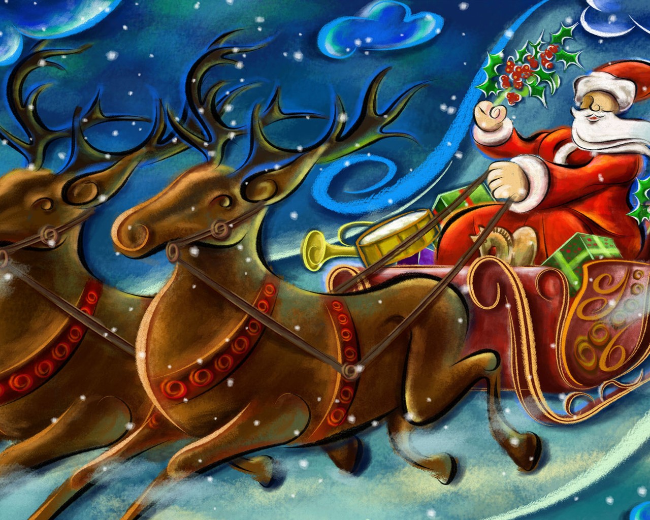 Christmas Theme HD Wallpapers (2) #27 - 1280x1024