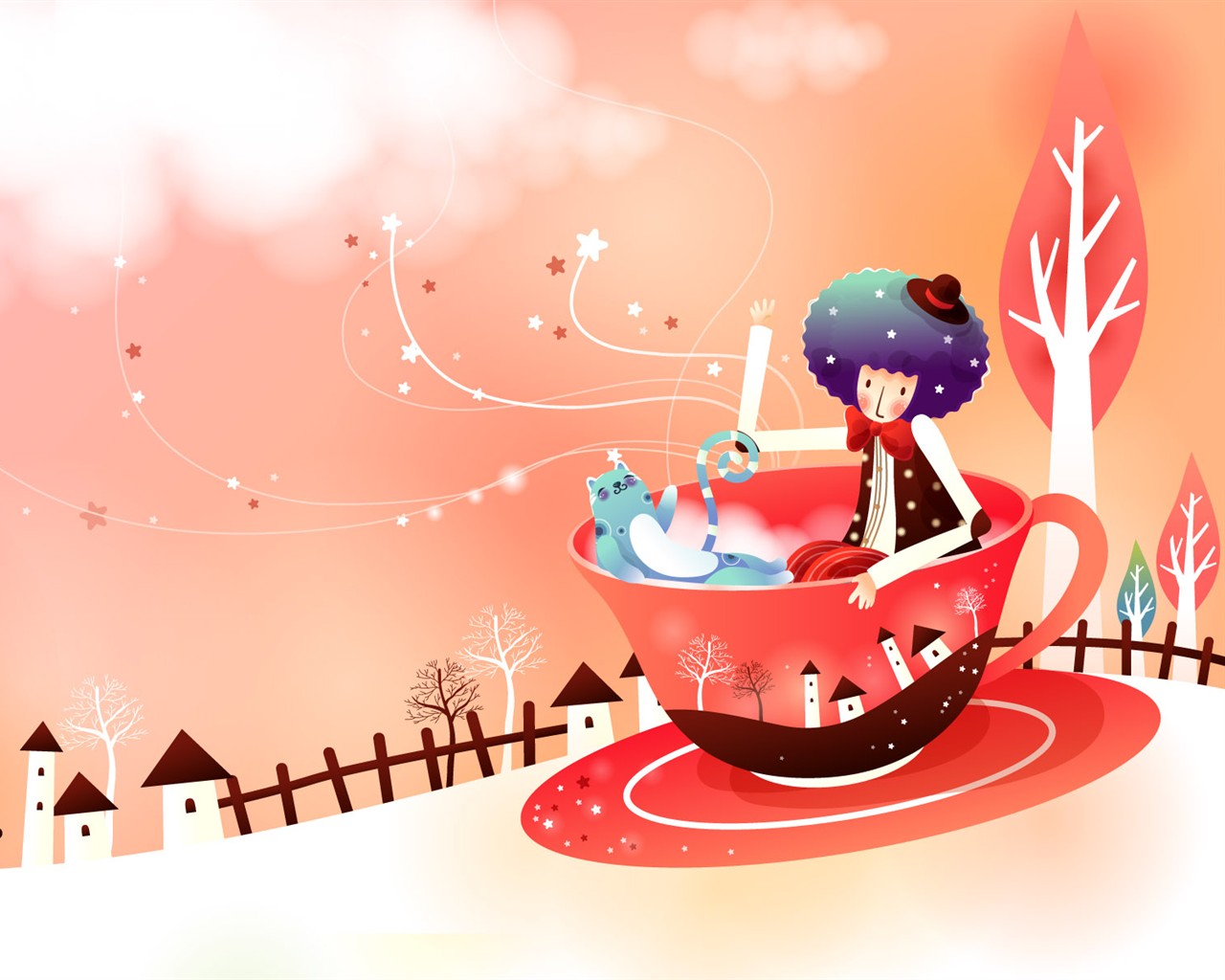 Fairy Tale Dreams Cartoon Wallpapers #39 - 1280x1024