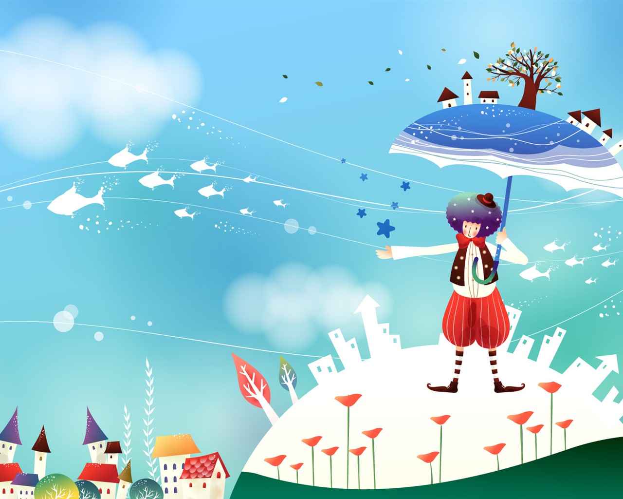 Fairy Tale Dreams Cartoon Wallpapers #16 - 1280x1024