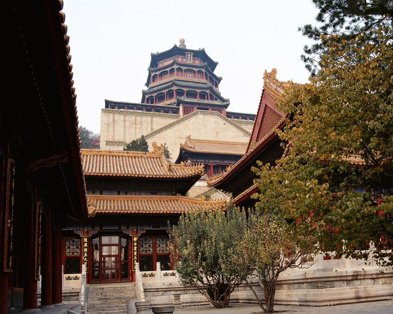 Классические и современные декорации Пекине #17 - 1280x1024