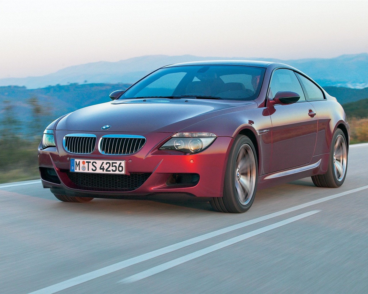 BMW M6-Fond d'écran #6 - 1280x1024