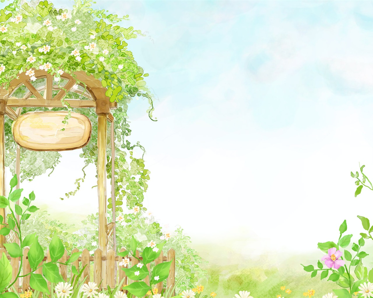 Cartoon Fantasy Scenery Wallpapers #38 - 1280x1024