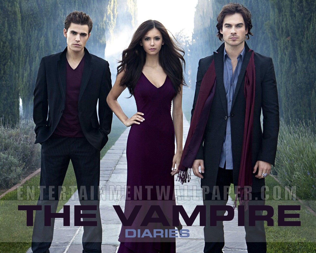 The Vampire Diaries Tapete #2 - 1280x1024