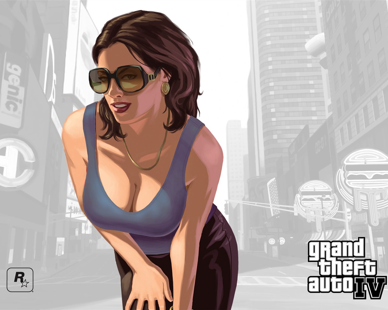 Grand Theft Auto 4 fondos de escritorio (1) #20 - 1280x1024