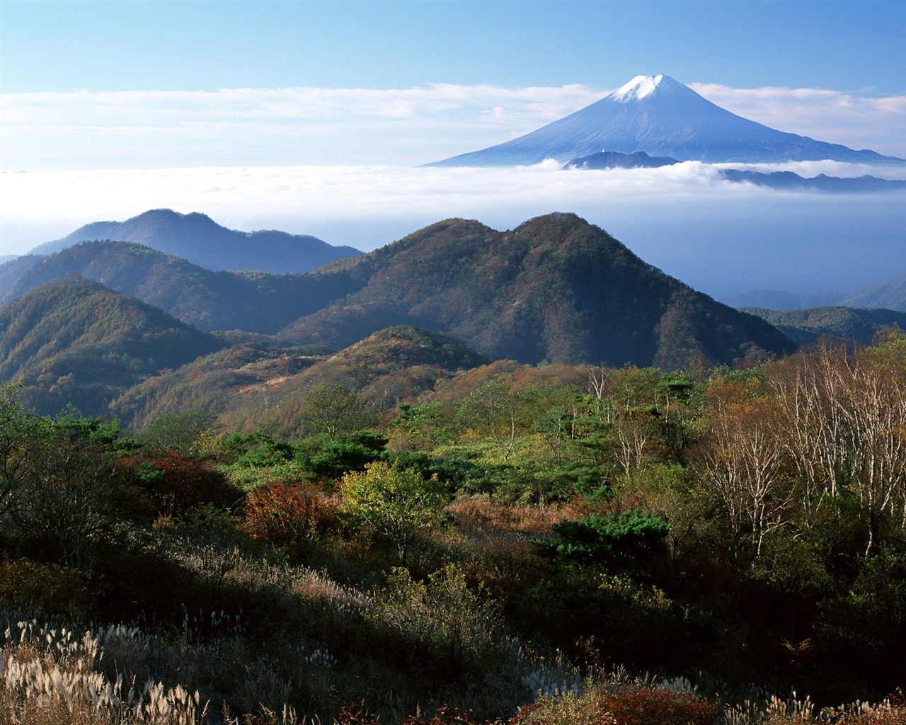 Fuji écran paysages Album #17 - 1280x1024