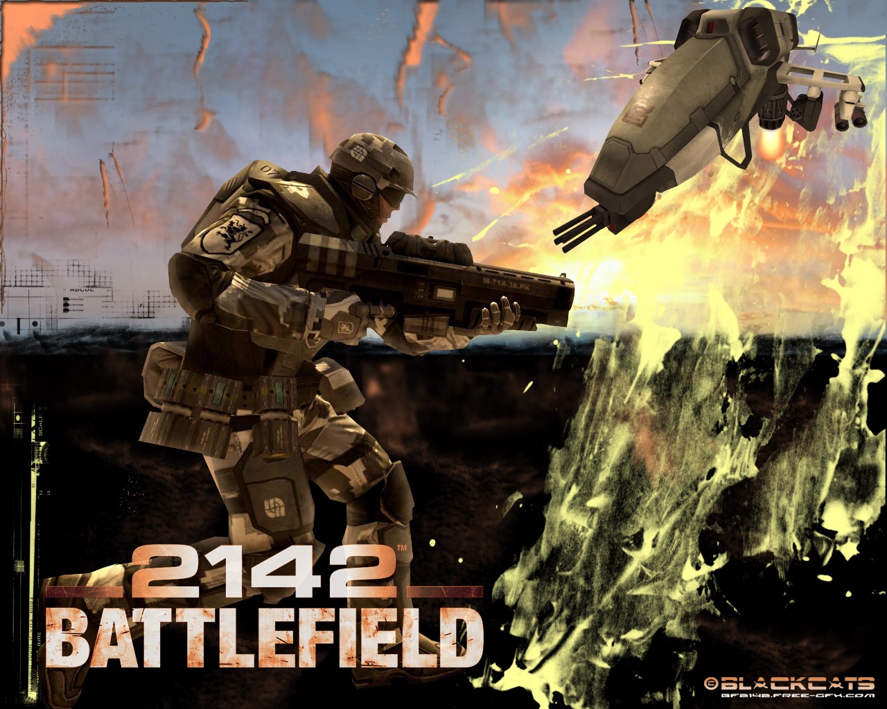 Battlefield 2142 战地2142壁纸(二)7 - 1280x1024
