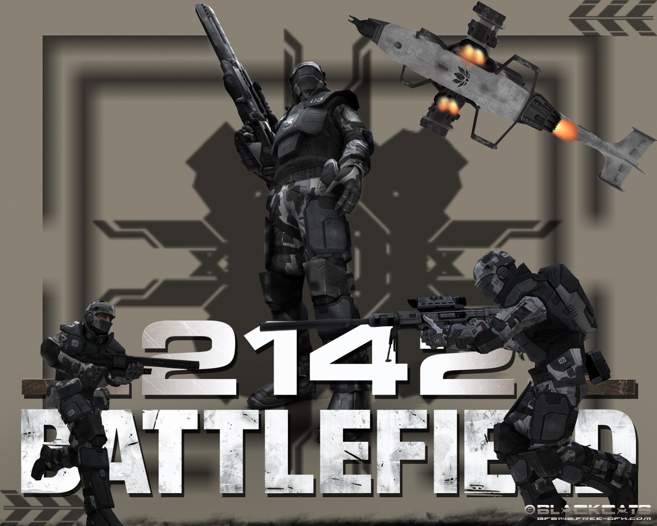 Battlefield 2142 战地2142壁纸(二)12 - 1280x1024
