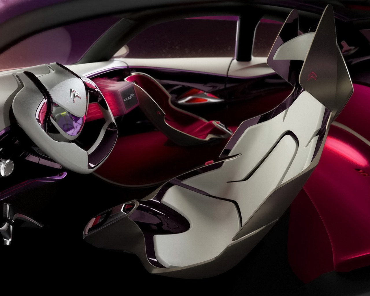 Revolte Citroen concept car wallpaper #8 - 1280x1024