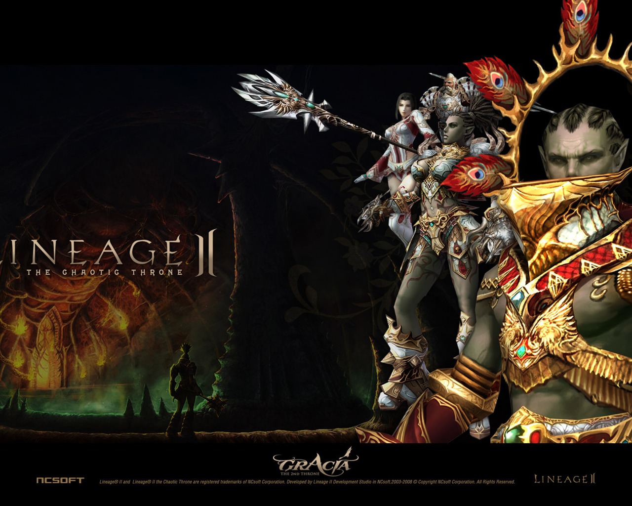 LINEAGE Ⅱ modeling HD gaming wallpapers #2 - 1280x1024