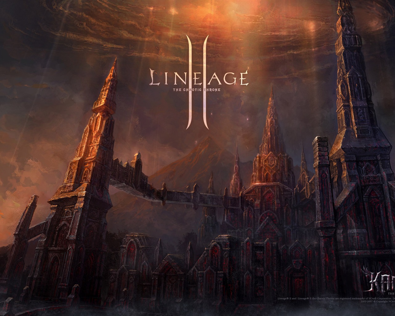 LINEAGE Ⅱ Modellierung HD-Gaming-Wallpaper #4 - 1280x1024