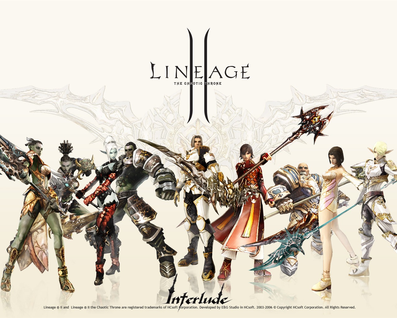 LINEAGE Ⅱ Modellierung HD-Gaming-Wallpaper #8 - 1280x1024