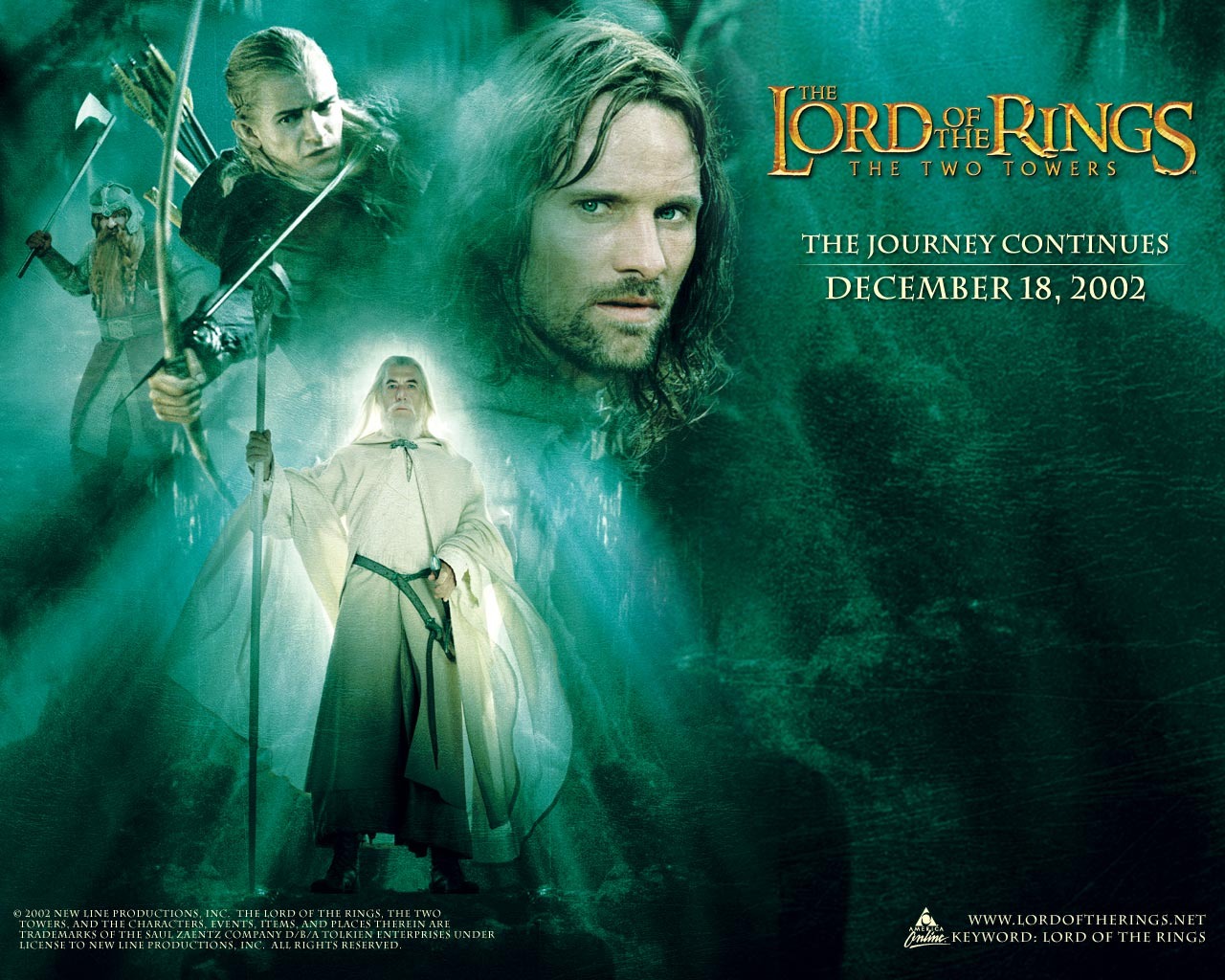 The Lord of the Rings 指环王4 - 1280x1024