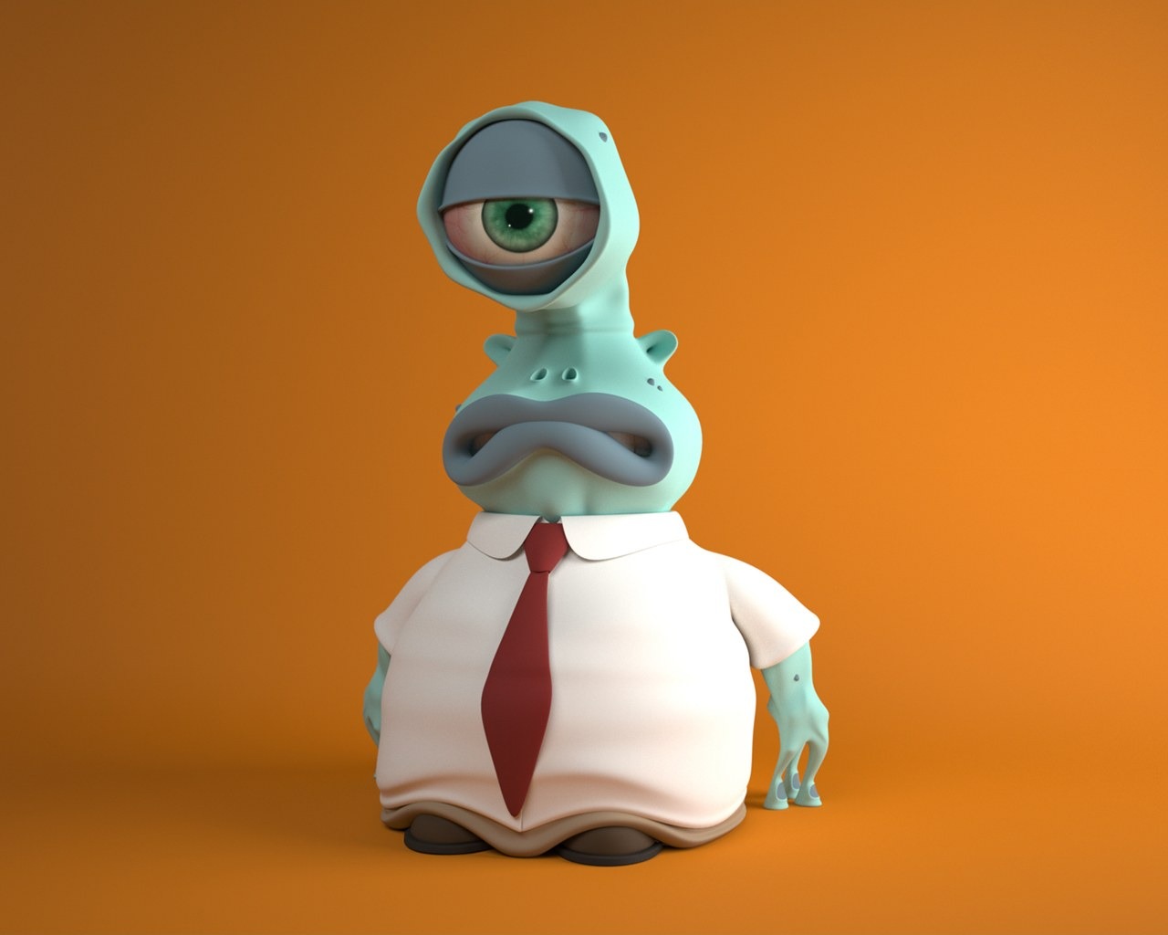 Fun 3D Cartoon Design wallpaper #19 - 1280x1024