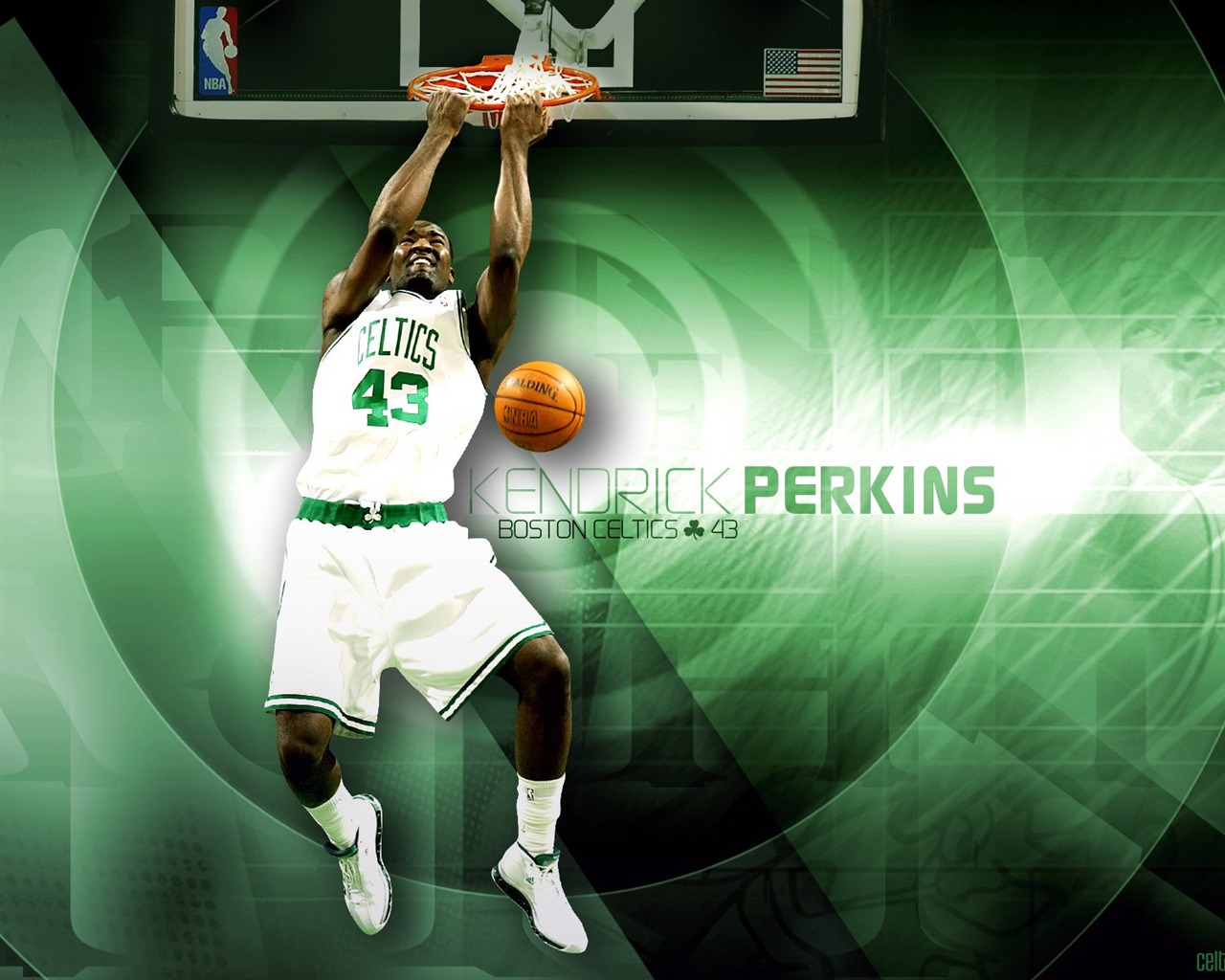 Boston Celtics Official Wallpaper #2 - 1280x1024