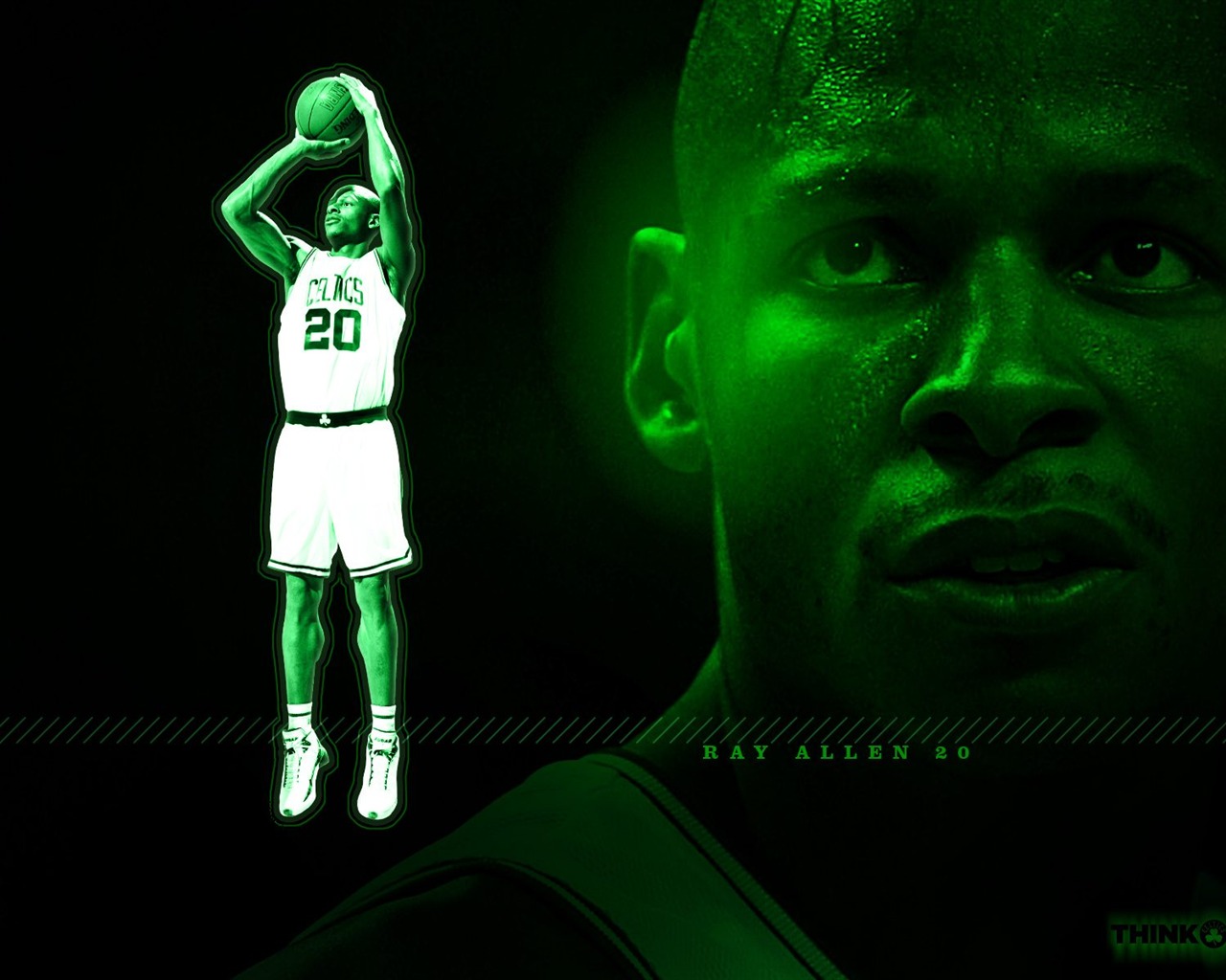 Boston Celtics Oficiální Wallpaper #7 - 1280x1024