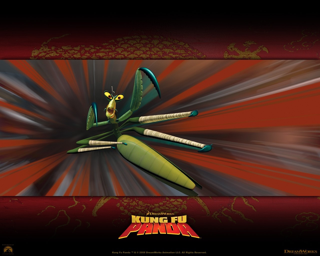 3D анимация Kung Fu Panda обои #11 - 1280x1024