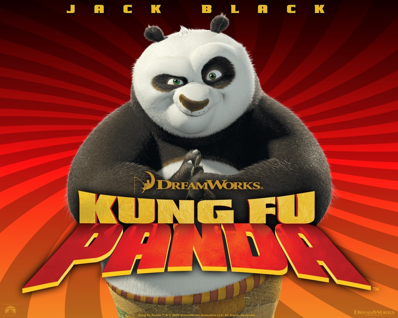 3D анимация Kung Fu Panda обои #12 - 1280x1024