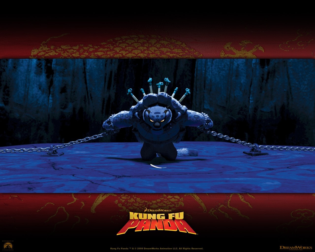 3D-Animation Kung Fu Panda Tapete #15 - 1280x1024