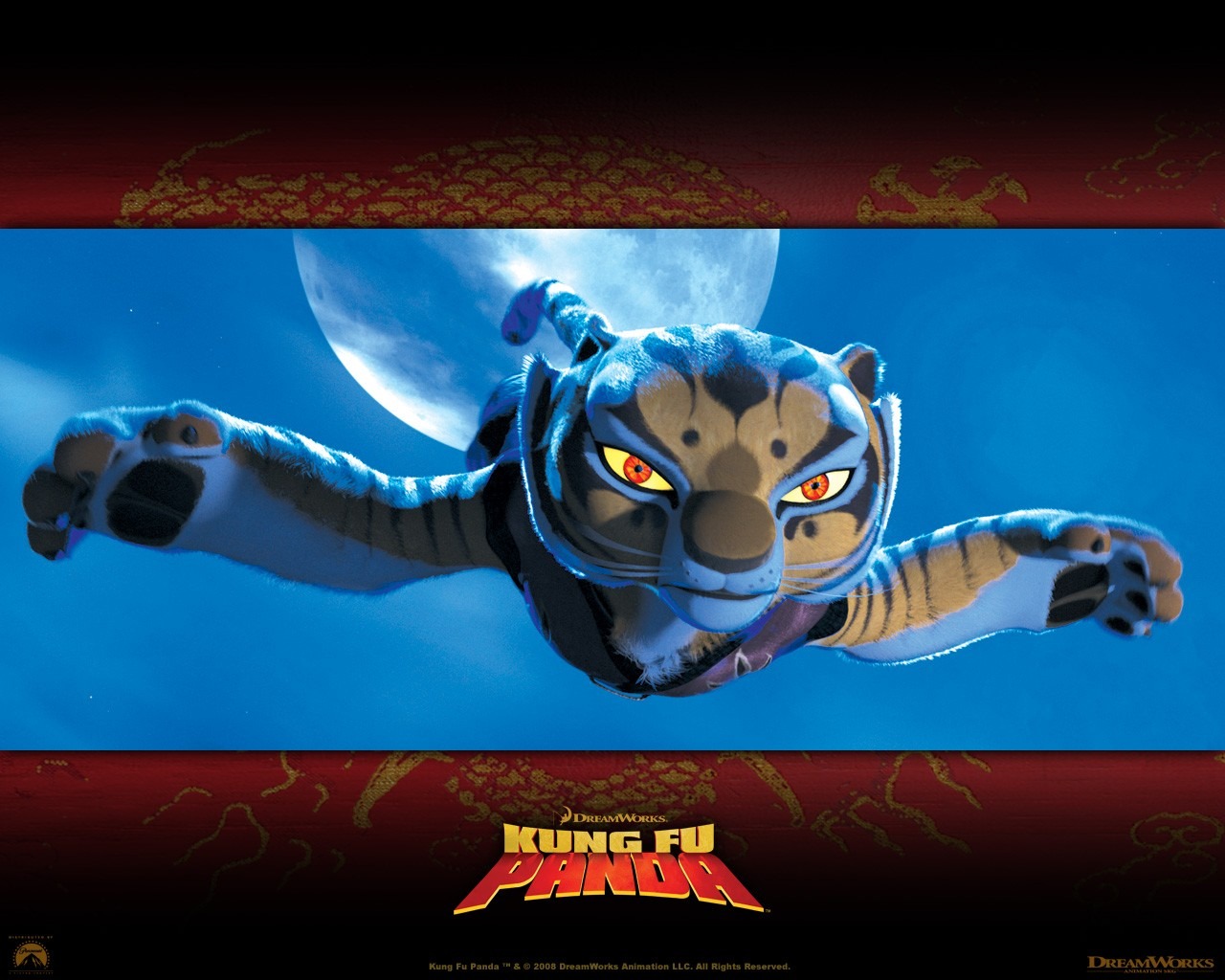 3D animation Kung Fu Panda wallpaper #4 - 1280x1024