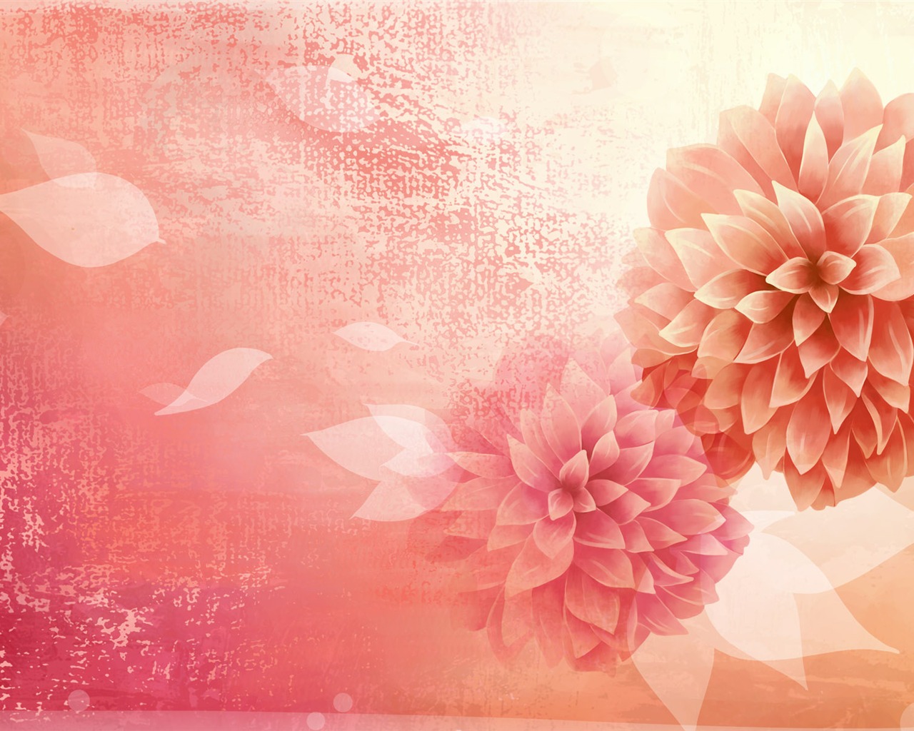 Fondo de pantalla de colores sintéticos Flor #22 - 1280x1024