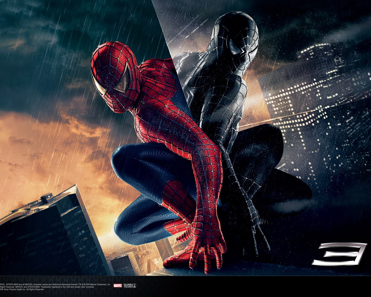 SpiderMan 3 蜘蛛俠3 精美壁紙 #1 - 1280x1024
