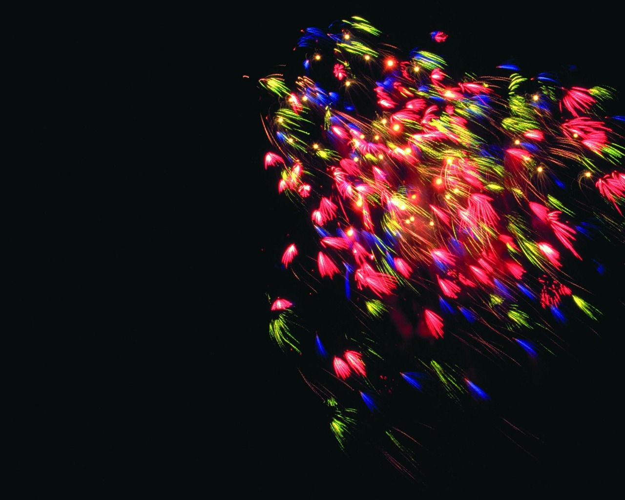 Festival fireworks display wallpaper #30 - 1280x1024