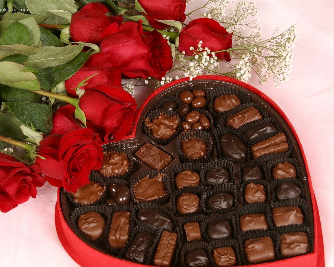 La tinta indeleble Día de San Valentín de chocolate #12 - 1280x1024