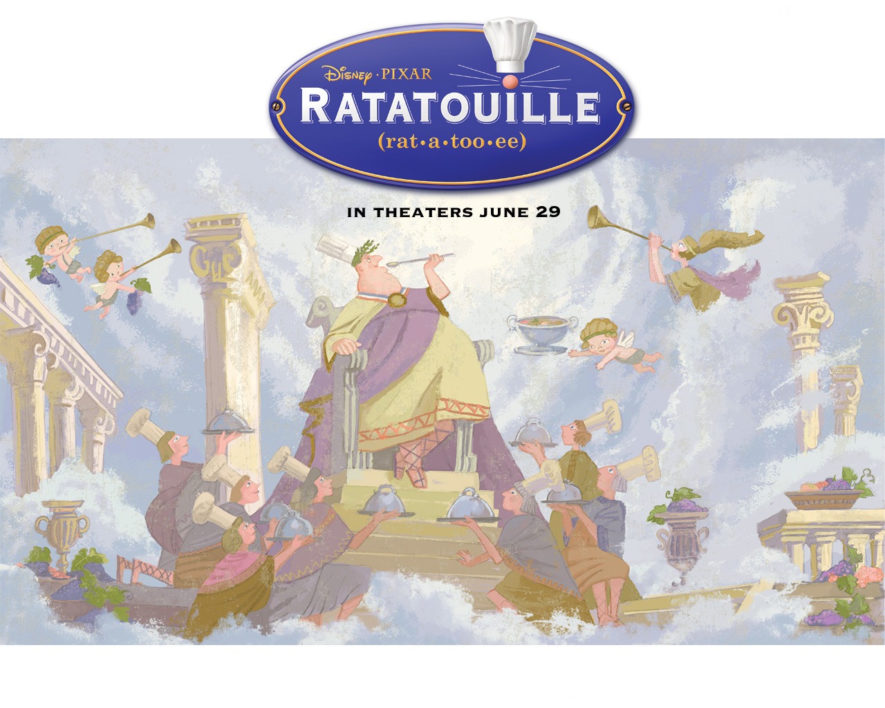Ratatouille álbumes fondo de pantalla #12 - 1280x1024