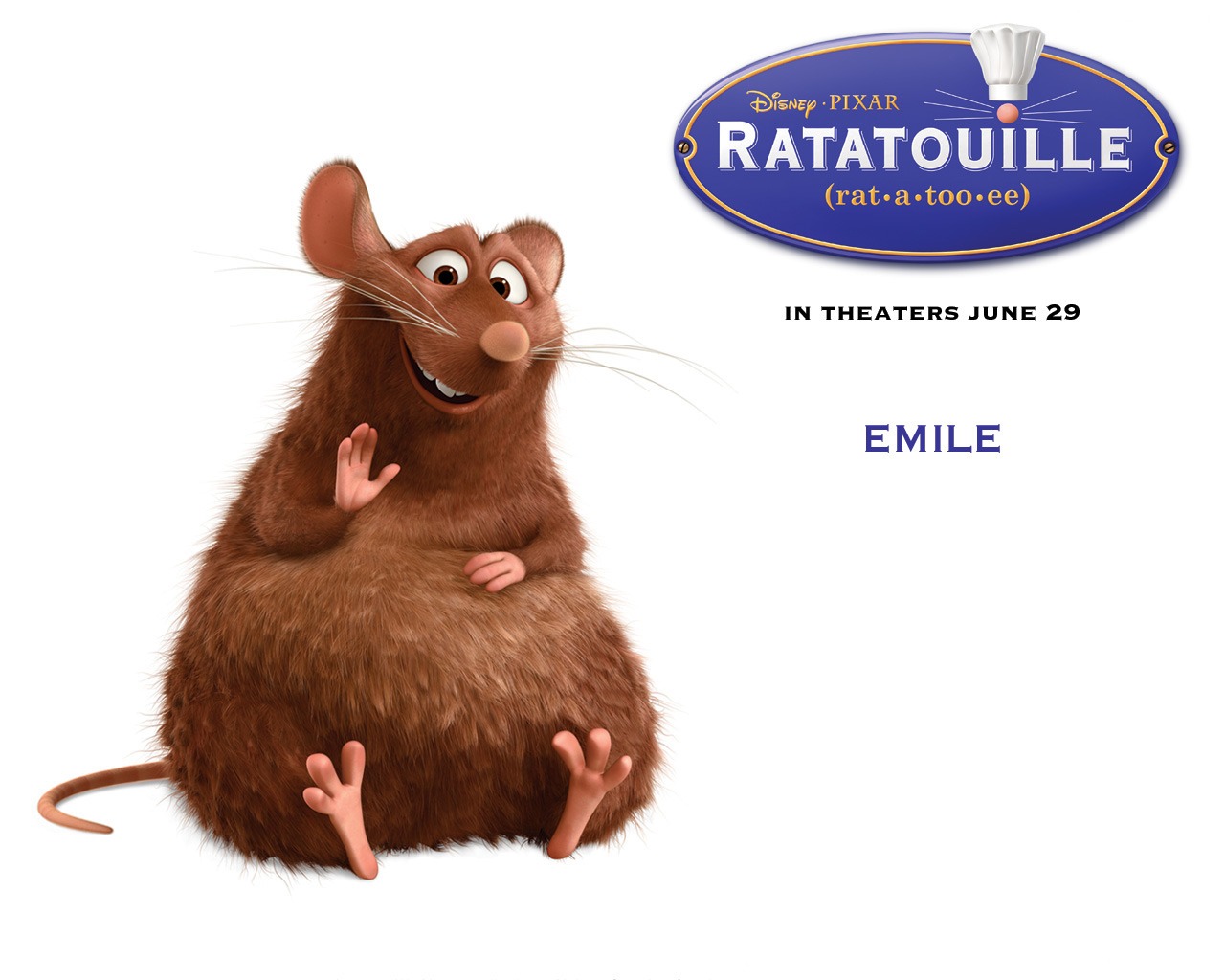 Fond d'écran Ratatouille albums #19 - 1280x1024