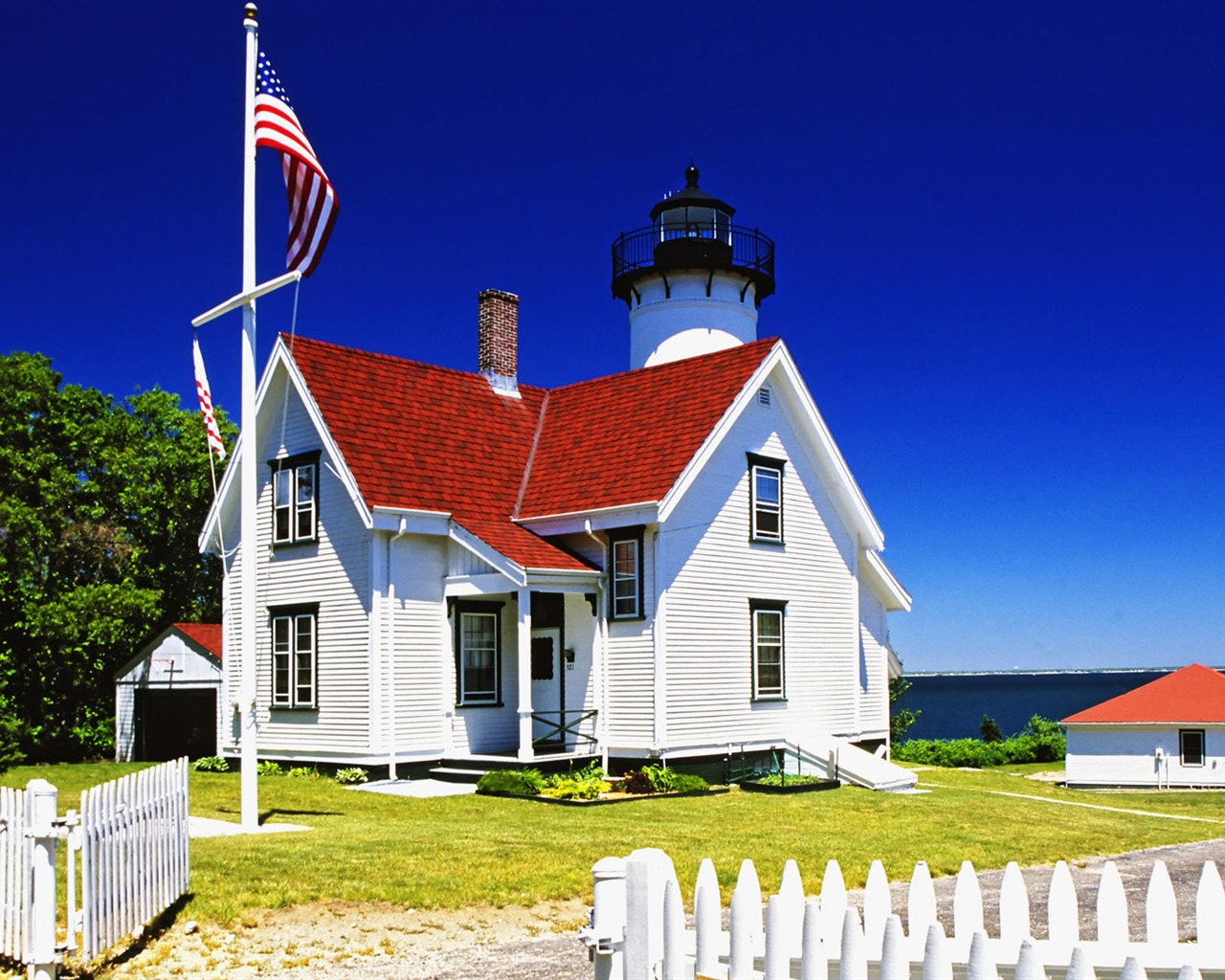 Coastal Lighthouse HD Wallpaper #1 - 1280x1024