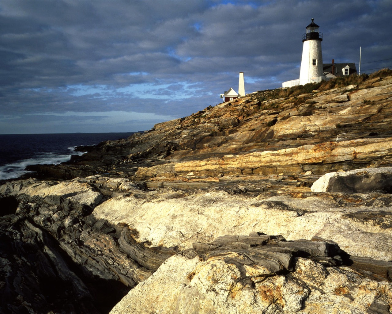 Pobřežní Lighthouse HD Wallpaper #4 - 1280x1024