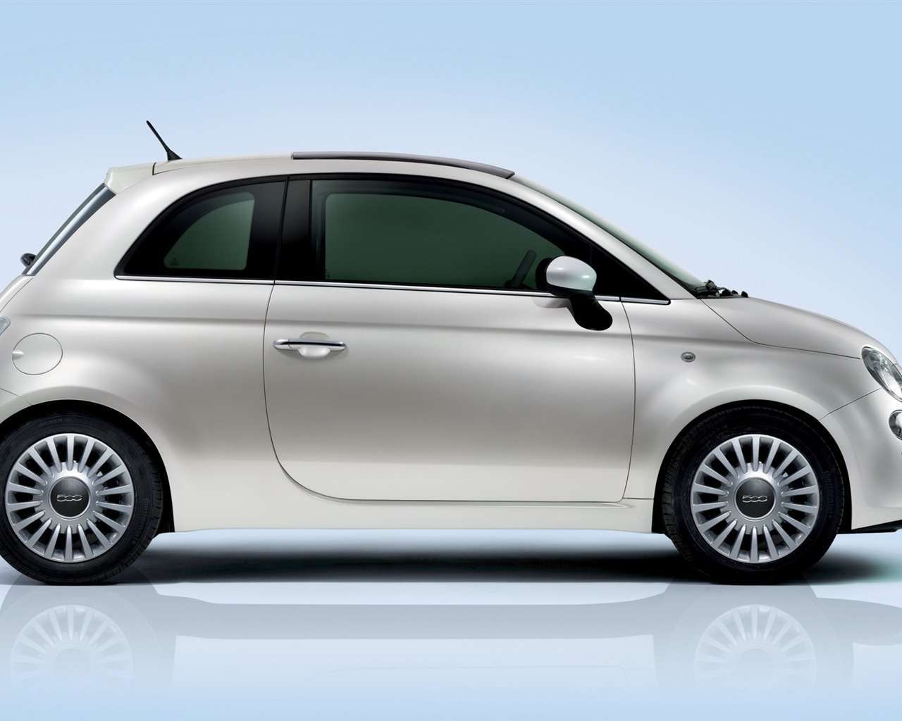 菲亞特 Fiat 500 壁紙 #15 - 1280x1024